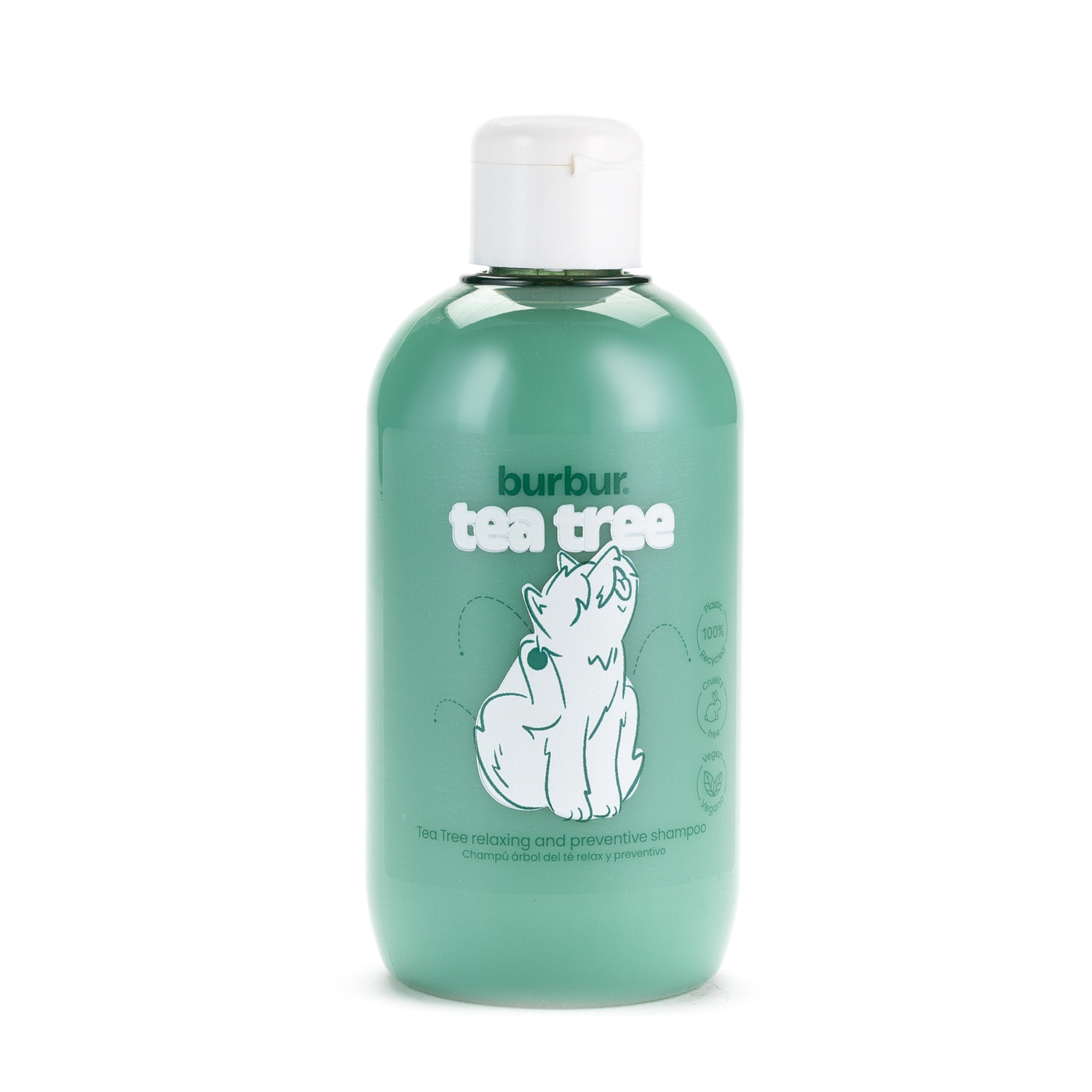 BURBUR ȘAMPON TEA TREE INSECTIFUG PREMIUM PENTRU CÂINI ȘI PISICI 400 ML